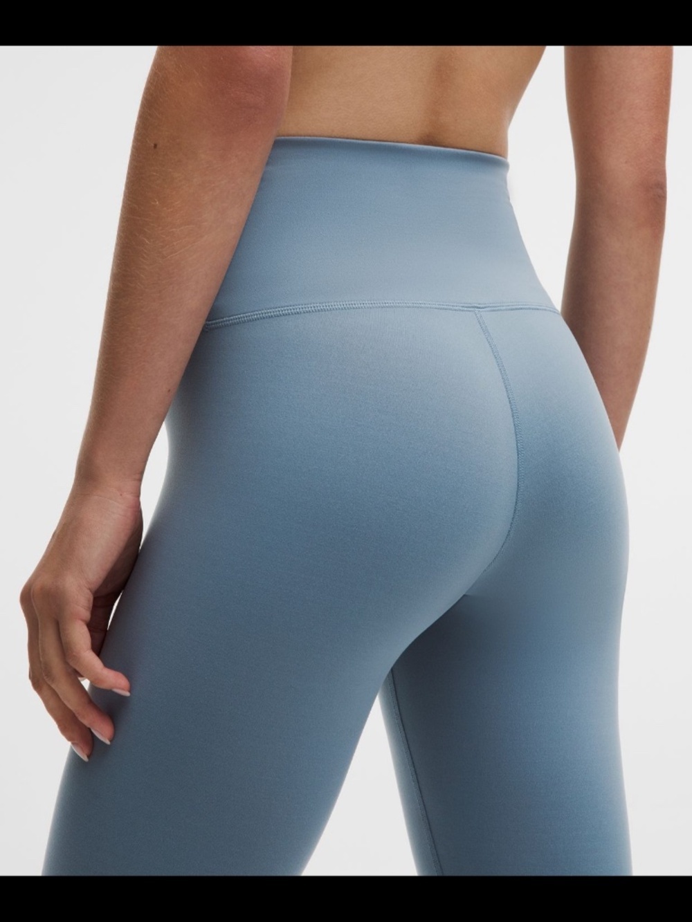 Lululemon Leggings Wunder Train High-rise Tight 28” size 6 in Steel Blue